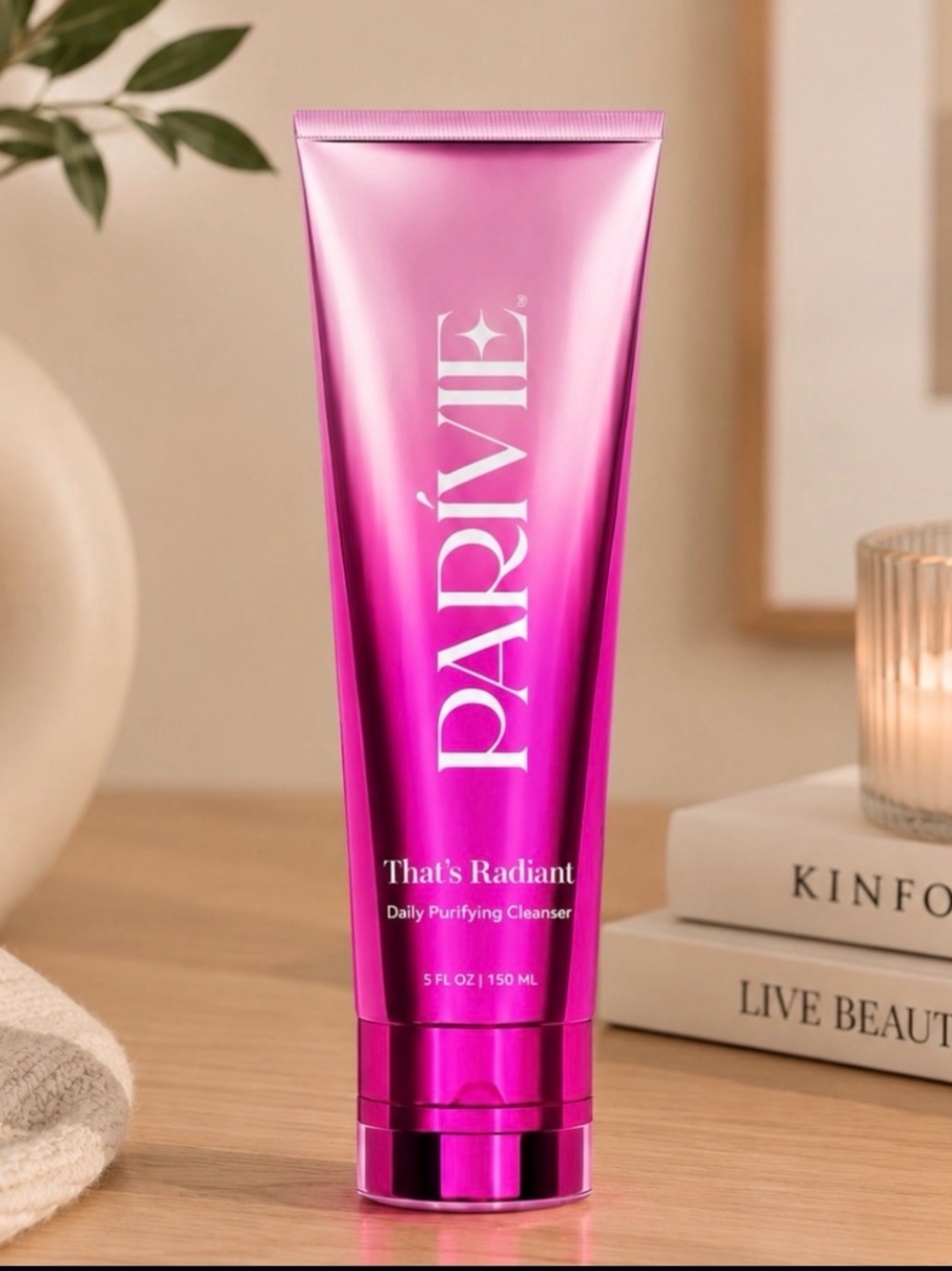 💘 Parívie “That’s Radiant” Daily Purifying Cleanser 5oz by Paris Hilton New